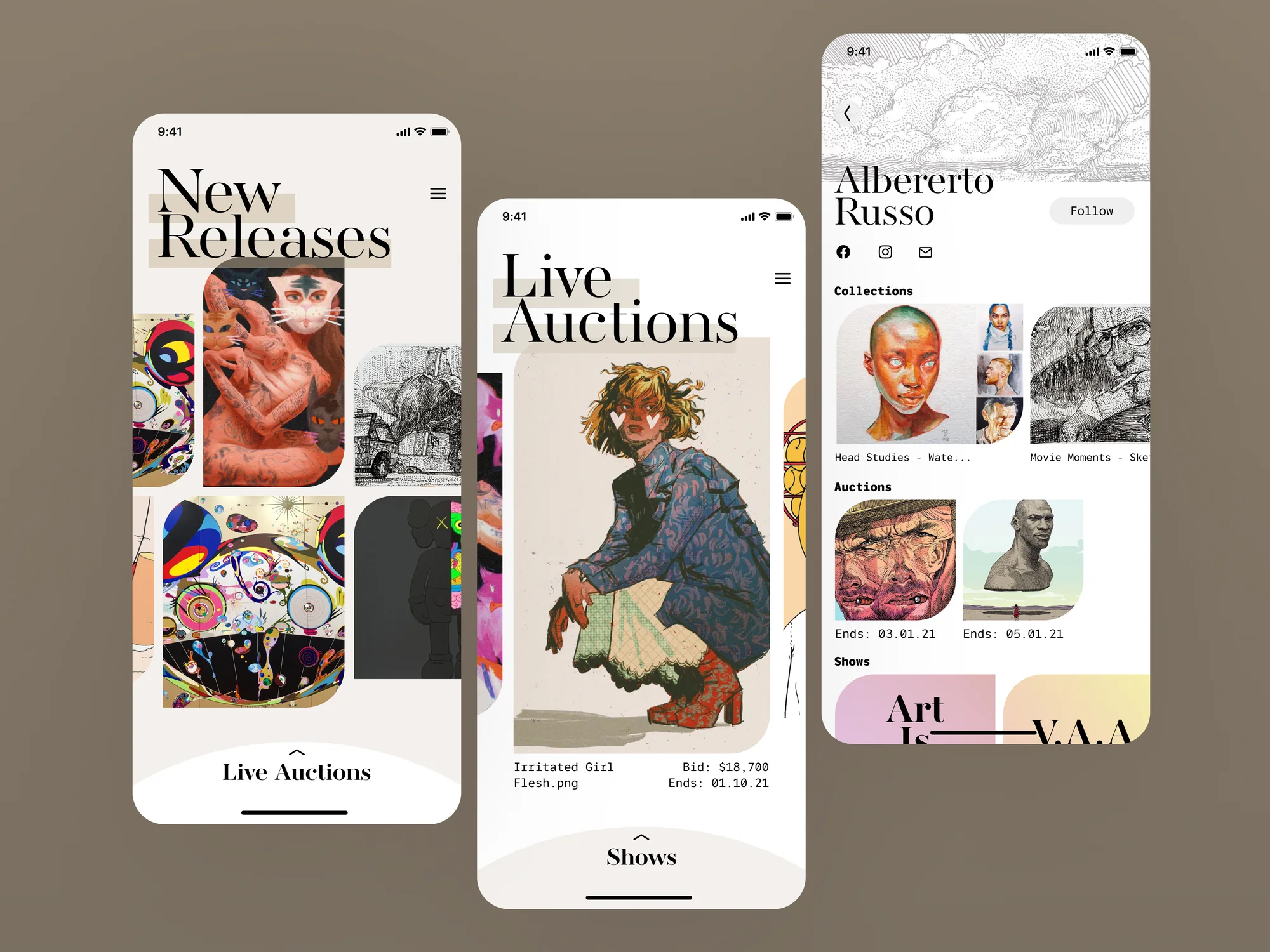 Virtual Art Auction
